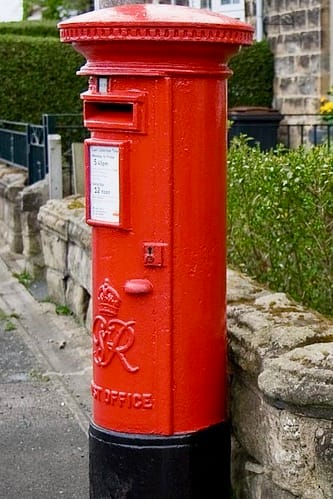 post box Red London Post Box